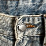 Carmar High Rise Lightwash Raw Hem Denim Shorts Blue Size 26 Photo 3