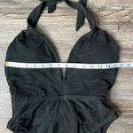 Lulus Sunny Day Babe Black Crinkle Halter One Photo 7