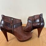 Cole Haan  NIKEair brown leather booties 7.5‎ Photo 4