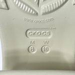 Crocs Siren Platform Clogs Shoes W10/M8 Bone Cream Glam Bratz Y2K Rave Slip-Ons Photo 3