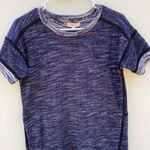 Madewell Navy Knit Short Sleeve knit Sweater Dress with pockets Photo 3