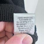 Pendleton  Classic Longline V‎ Neck 100% Merino Wool Black Sweater Women's Medium Photo 3