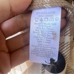 Everlane  the oversized plaid shirt striped jacket size S J1 Photo 6