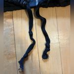 ZARA TRF Satin Black Bomber Jacket Photo 5