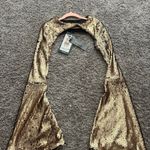 Dolls Kill  Gold Sequin Bolero Shrug Photo 1