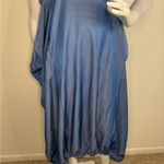 Unbranded Balloon Dress/ Solid/Blue Denim Size 2XL. #313 Blue Photo 3