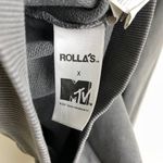 Revolve Rollas X MTV Hoodie Sweatshirt Small Washed Gray Graphic French Terry Photo 8