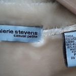 Valerie Stevens Vest Faux Suede Fully Lined Penny Lane Sleeveless Jacket Size LP Photo 1