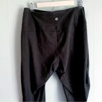 Tangerine Yoga Leggings Black Cutout Ankle Size XXL Photo 2