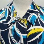 Chico's Chico’s Additions Bold Print Snap Front Jacket with Free Bonus Tank Top Photo 3