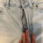 Vince Camuto size 27/4 light blue flouncy ruffle raw edge hem EUC worn 2 times Photo 2