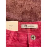 Q2 Premium Denim Women's Medium Straight Cut Bright Pink Jeans NWT Size 4 Photo 2
