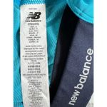 New Balance  Blue Cross Back Color Block Sports Bra Size Small Photo 2