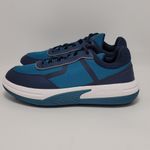 Lands' End  Women's Blue White Canvas Lace Up Action Runner Sneakers Size 9B Photo 11