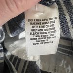 Peyton & Parker Linen Cotton Blend Mini Dress with Buttons and Pockets Photo 5