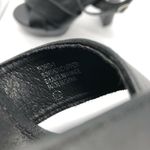 Chase + Chloe Ford Platform Block Heels Faux Leather Ankle Strap Black 8.5 Photo 6