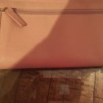 Tahari  Rfid Pink Cream Pearlized Multi Wristlet Photo 3