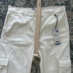 Levi's  Loose Cargo Utility Jeans in Ecru Cream Photo 6