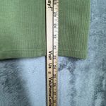 Bob Mackie Wearable Art Cardigan Womens M Green Zip Front Geometric Embroidery Photo 7