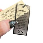 Gypsy 05  Sand Colorful Patterned Reversible Macrame Knotted Bikini Set Photo 5