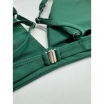 NWOT Forest Green Triangle High Cut Bikini Swimsuit Women’s Size Small Photo 4