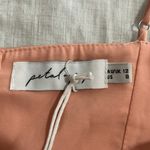 Petal and Pup  Blush Pink Tino Bustier Silky A-line Midi Slip Dress Size Large Photo 10