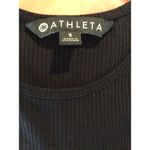 Athleta  Small Black Ribbed Tank Top S Photo 3