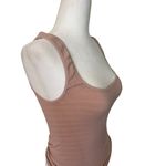 Free People  Square One Seamless Cami in Latte XSmall Womens Tank Top Photo 6