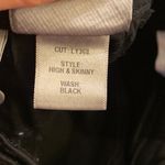 Reformation high & skinny size 24 rich black wash color Photo 11