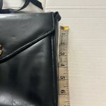 Sleek vintage Black Leather Bag Photo 3