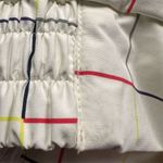 Women's M White Burton Vida Dry Ride Snowboarding Jacket Geometric Photo 11