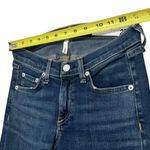 Rag and Bone  Medium Wash Distressed Skinny Jeans Capsule Moto Grunge Rocker 25 Photo 4