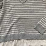 Lucky Brand womens v neck striped sweater-layered Photo 1