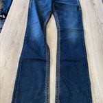 Silver Jeans co suki mid rise straight leg blue jeans denim Photo 4