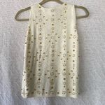 Oscar de la Renta Vintage  Beaded Sweater Tank Photo 3