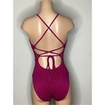 Robin Piccone New.  Fuschia Swimsuit. Size 4. Retails $159 Photo 5