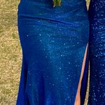 Bella’s bridal and formal Prom dress Blue Size M Photo 0