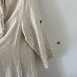 ZARA  Linen Blend Cardigan Jacket Photo 5