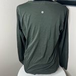 Lululemon Swiftly relaxed long sleeve shirt 2.0 size 8 $80 Dark Green Photo 4
