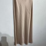 WAYF  Champagne Strapless Maxi Dress Sz M Photo 3