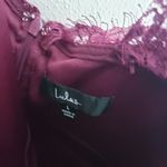 Lulu's Dance All Evening Lace Maxi Dress Red Size L Photo 9