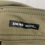 prAna Halle Pant Plus II 22W Olive ReZion Stretch Hiking Outdoor Pants NWOT Photo 13