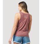 Wrangler NWT x Yellowstone Women's Graphic Tank in Burgundy Heather Photo 3