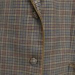 Pendleton  womens Brown-tan-black plaid Blazer 100% virgin wool size 12 Photo 3