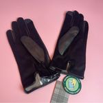 GII Fashion Accessories Black Leather Gloves Touchscreen Size L NWT Size L Photo 1