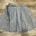 Halogen  Chambray Circle Skirt Photo 2