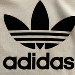 Adidas  Womens Trefoil Baby Blue Hoodie 90s Style Size S small String Missing Photo 3