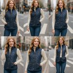 Ralph Lauren Polo Navy Quilted Riding Vest NWT Equestrian SP Small Photo 8