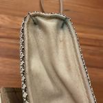 Whiting & Davis Vintage Cream Chainmail Mesh Enamel Crossbody Bag Purse Photo 7