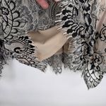 Evening by eci Whimsigoth Victorian Dark Romantic Lace Top Bell Sleeve Pink 10 Black Photo 12